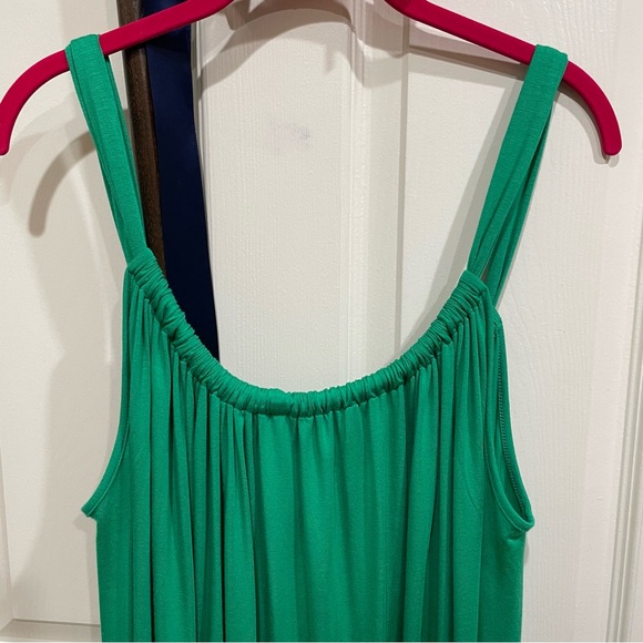 Anthropologie XL Velvet Graham & Spencer Kelly Green Cheyenne Maxi Dress EUC - Picture 8 of 11